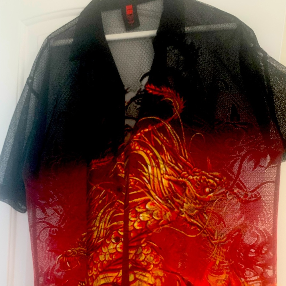 Dragon dress shirt!